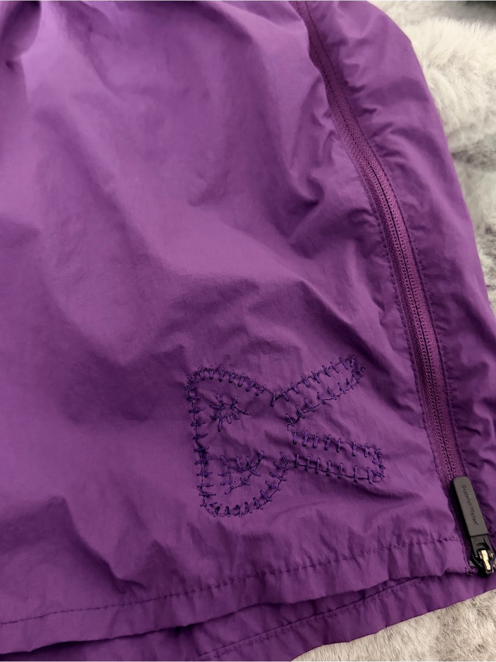 District Vision Nightshade Purple Lightweight Zippered Running Shorts small - Picture 7 of 16